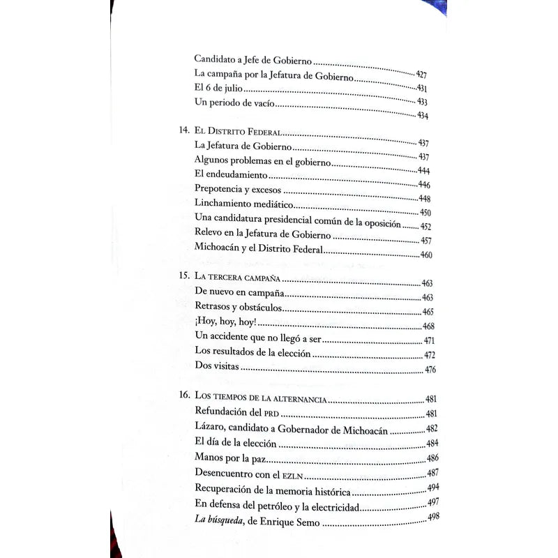 Sobre Mis Pasos. Cuauhtemoc Cardenas (memorias)