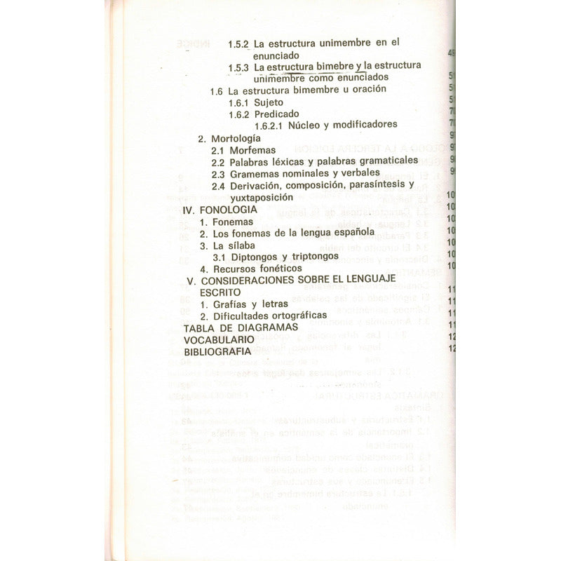 Nociones De Lingüistica Estructural. Idolina Mogel, 1981