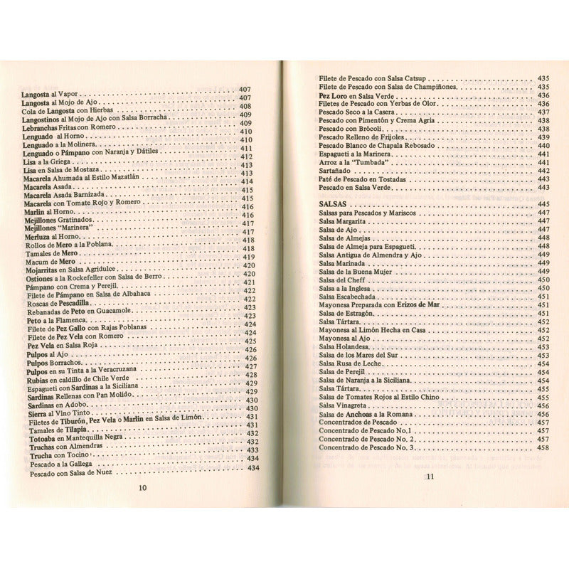 Pescados Y Mariscos -recetario-. Beatriz Faith (coord.) 1985