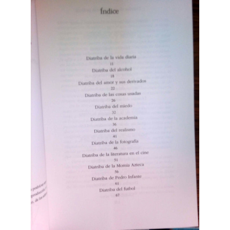 Diatriba De La Vida Cotidiana, Perez Gay, 2001