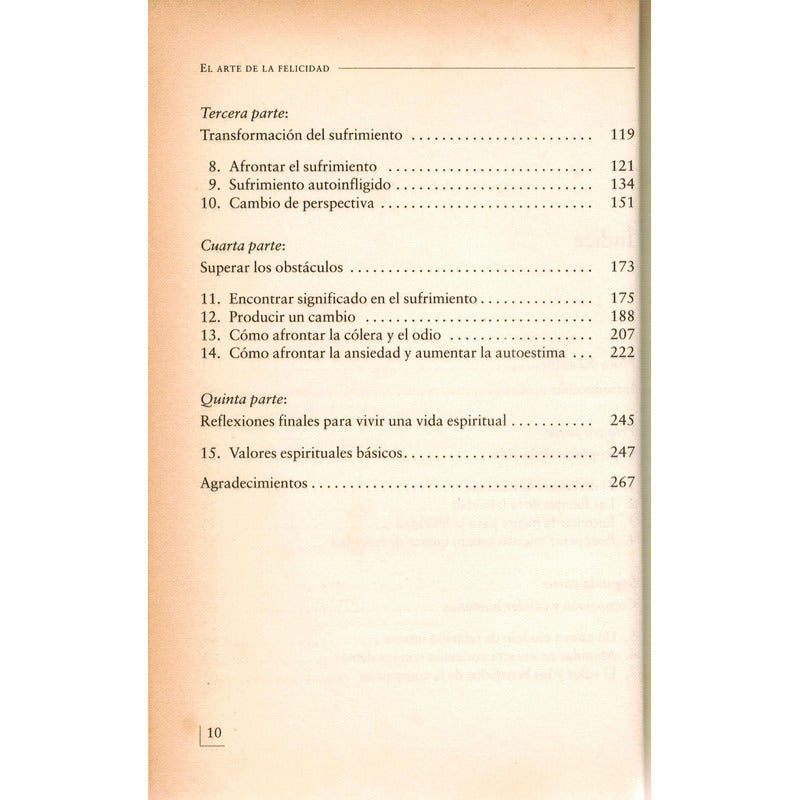 Arte De La Felicidad. Dalai Lama, España 2000