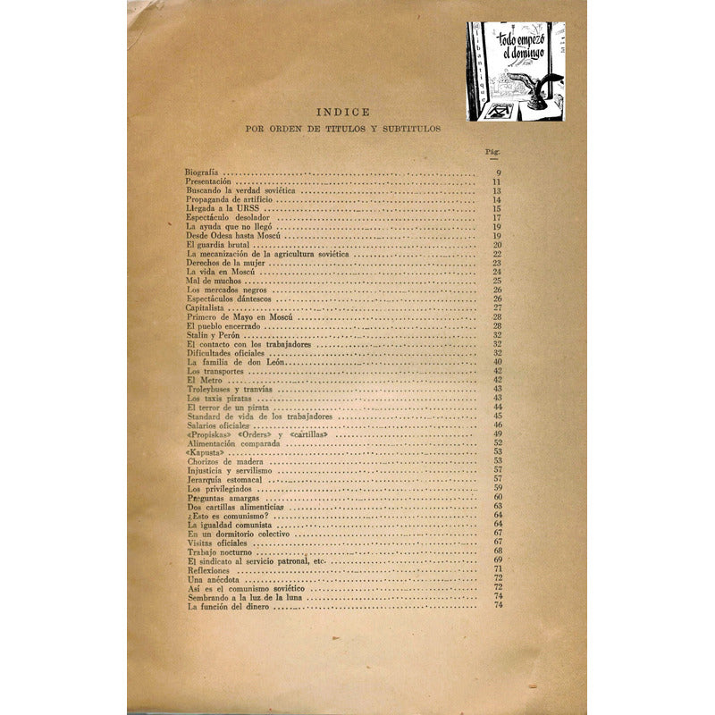 Porque Huyen En Baules... Pedro Conde, Argentina 1951