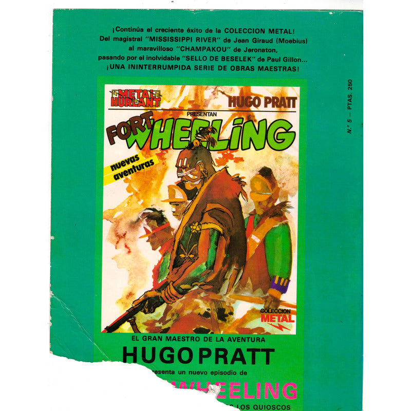 Metal Hurlant # 5. Editorial Eurocomic, España 1981