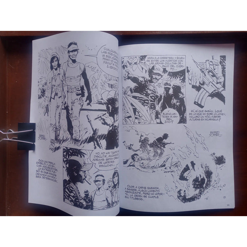 Somoza Y Gomorra Grafico Frank Cappa (revolucion Sandinista)