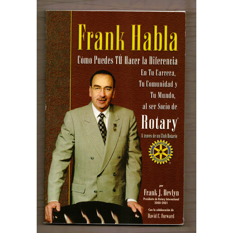 Frank Habla 1. J Devlyn, U S 2001 (rotary Club)