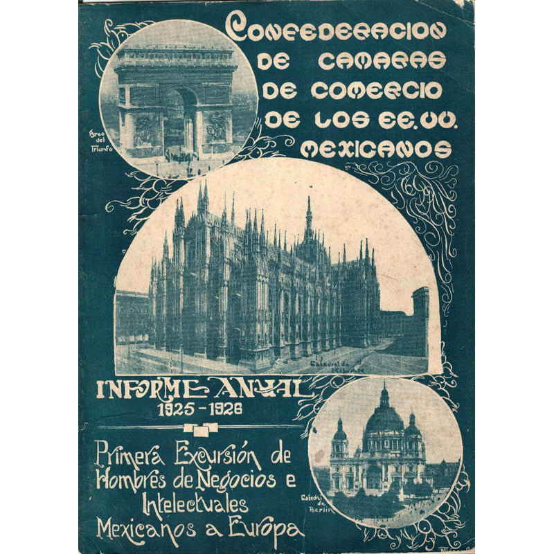 Excursion Hombres Negocios E Intelectuales A Europa 1925