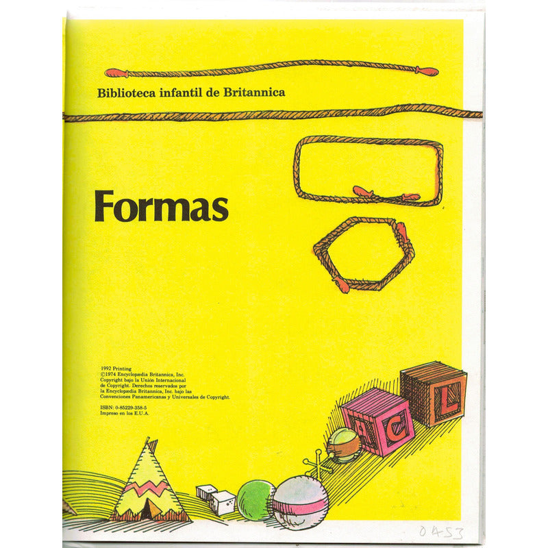 Formas. Biblioteca Infantil Britannica, U S 1992