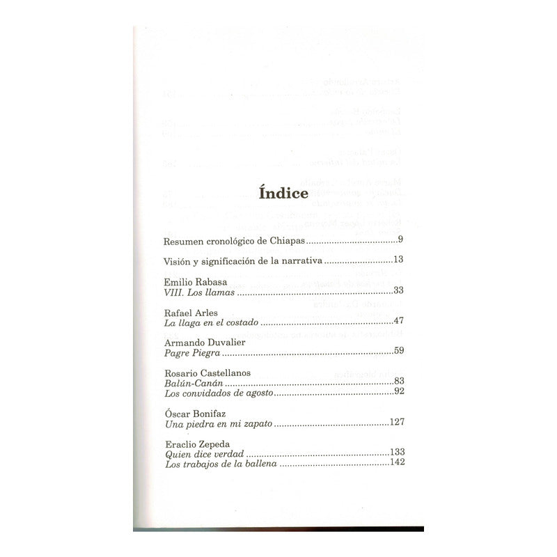 Chiapas: Dimension De La Narrativa. Oscar Wong (autografo)