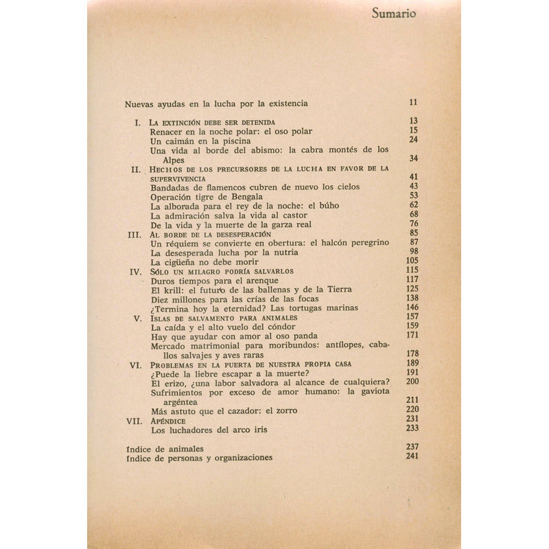 Renacer -extincion-. Dröscher, Mexico 1986