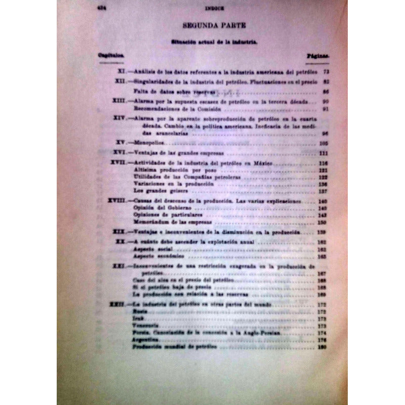 Bases Politica Petrolera Mexicana 1936. Jose S Noriega Epoca Testimonial