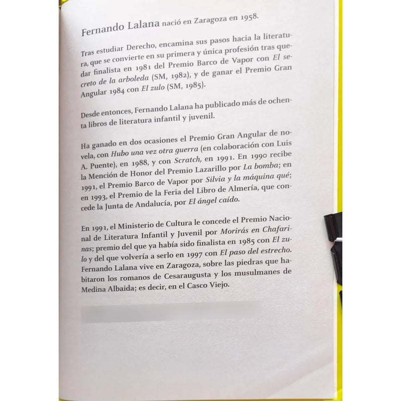 La Tuneladora. Fernando Lalana (policiaca)