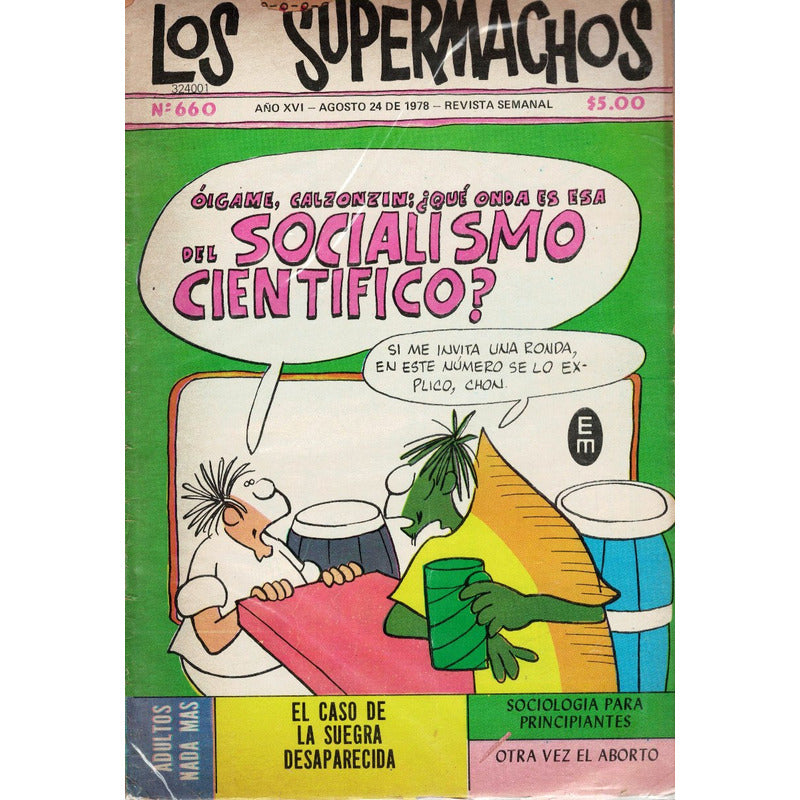 Socialismo Cientifico? [supermachos #660] 1978
