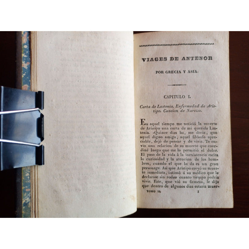 Viajes D Antenor Por Grecia Y Asia. E F Lantier, Madrid 1838