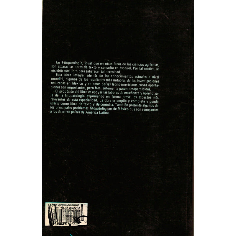Fitopatologia -recopilacion-. L De La Isla, Mexico 1994