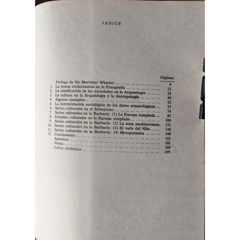 La Evolución De La Sociedad. Gordon Childe