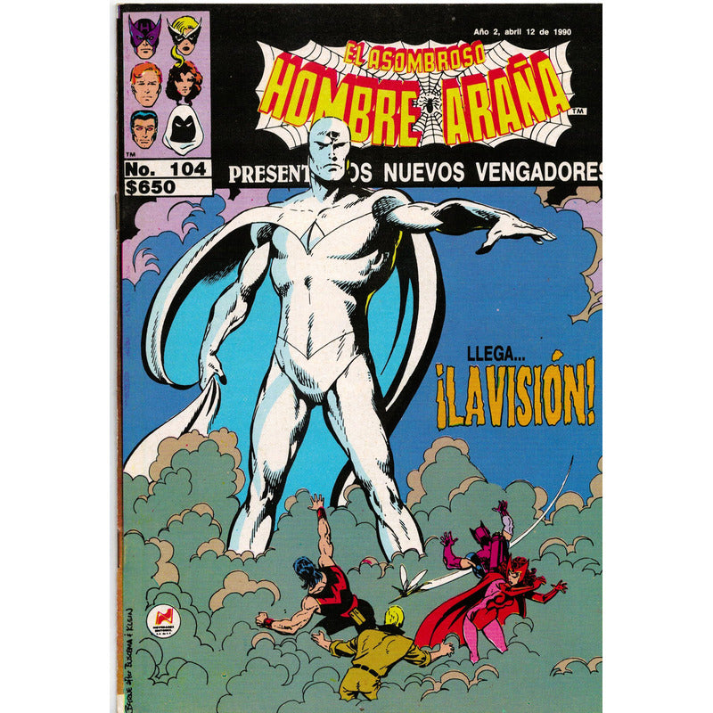 El Asombroso Hombre Araña: Los Nvo Vengadores #104 Novedades