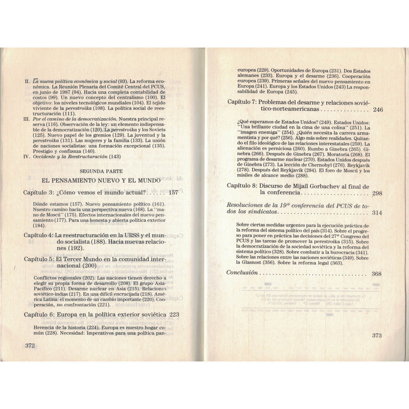 Perestroika. M Gorbachev, Mexico 1989 (2a)