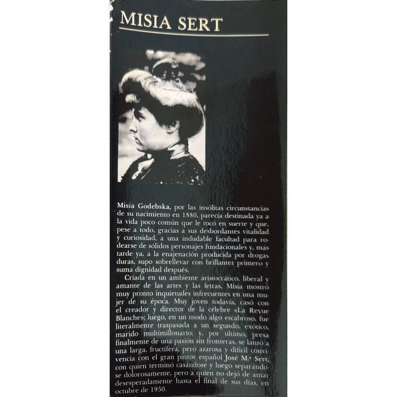 Misia. Misia Sert (autobiografia Feminismo)