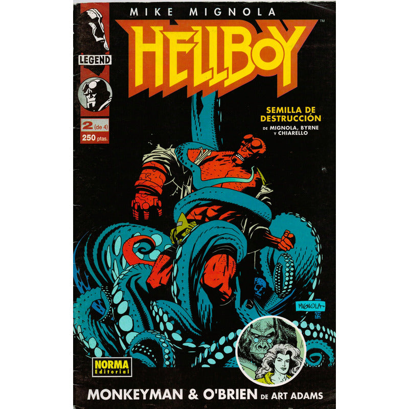 Hellboy, Semilla De Destruccion [4vol]. Mike Mignola, 1995