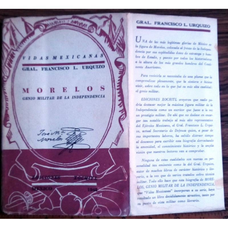 Morelos, Genio Miilitar Independendencia. F L Urquizo 1945