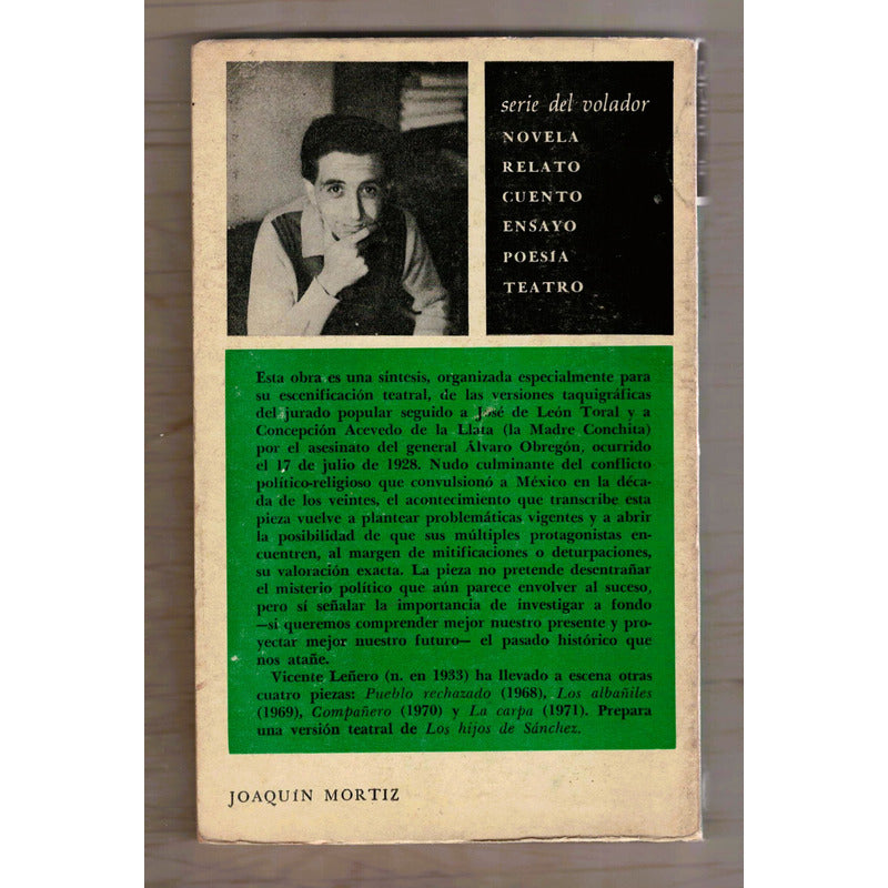El Juicio. Vicente Leñero, Serie Del Volador (1a)