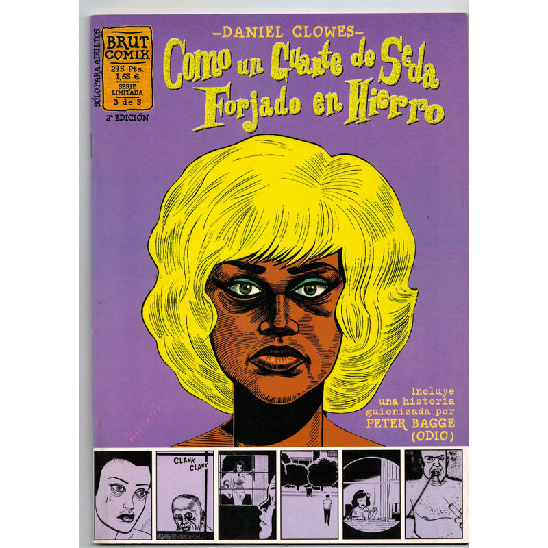 Como Guante De Seda...(5 De 5) Daniel Clowes, Brut Comix