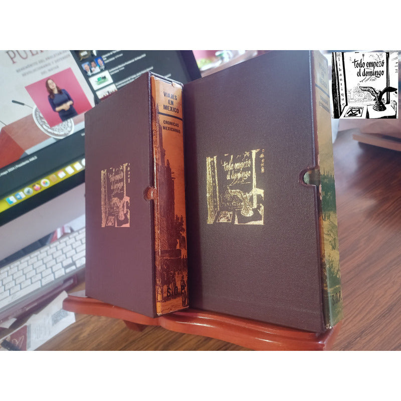 Viajes En Mexico. -2vol- Margo Glanz, Mexico 1964 {siglo 19}