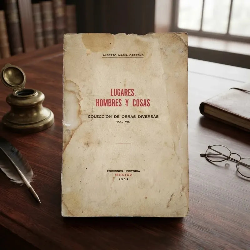 Lugares, Hombres Y Cosas V. 7 A Maria Carreño 250 Ejemplares