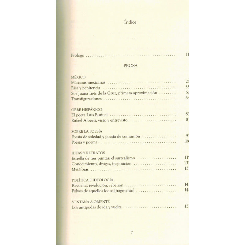 Las Palabras Y Los Dias. Octavio Paz Mexico 2008 (antologia)