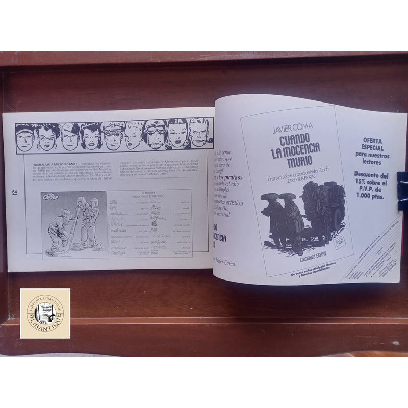 Steve Canyon #10. Milton Caniff, Art Comics 1988