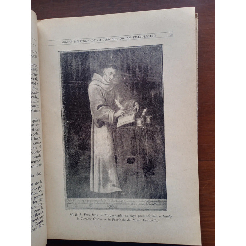 Breve Historia De La 3ra Orden Franciscana. Juan B Iguiniz