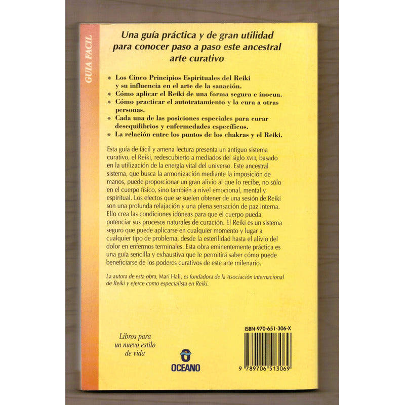 Guia Facil De Reiki. Mari Hall, Mexico 1999