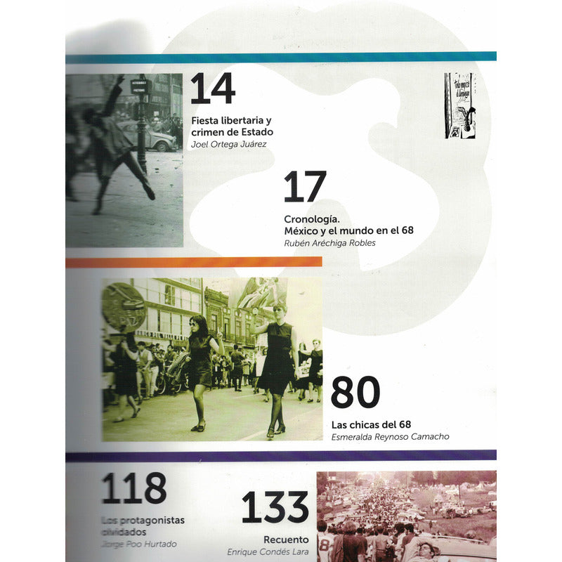 Asalto Al Cielo... El 68. Condes Lara (coord.), Mexico 2018