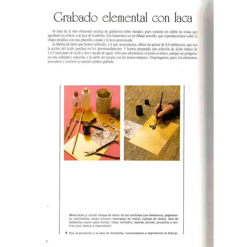 Escuela De Artesania: Metales, España 1989