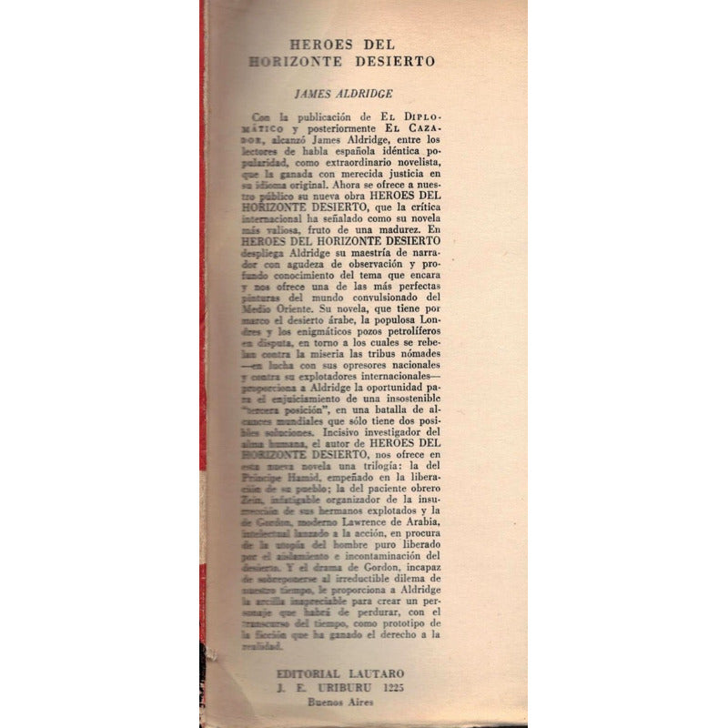 Heroes_del_horizonte. J Aldridge, Lautaro_ed, Bs. As. 1957