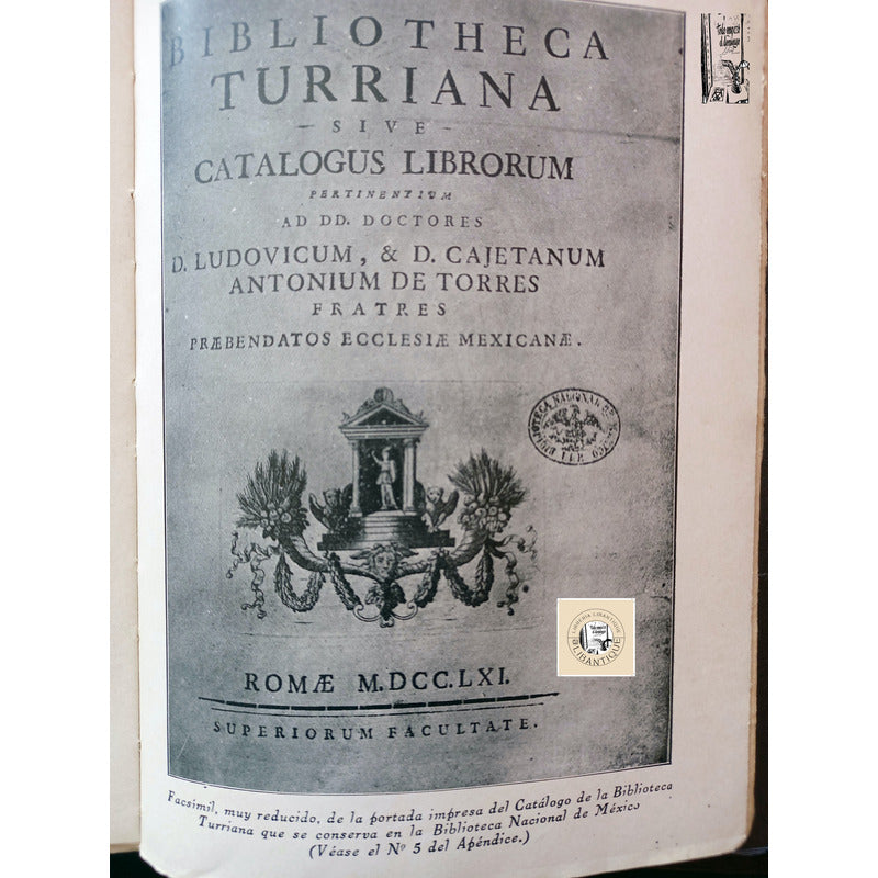 Ex Libris Y Bibliotecas De Mexico. Felipe Teixidor 1931