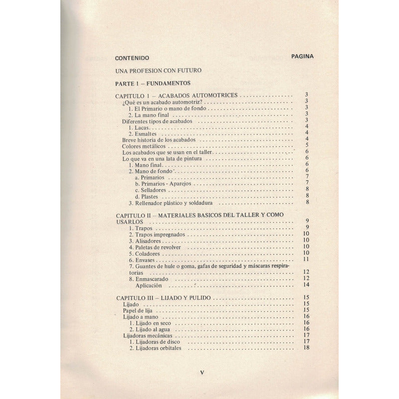 Repintado De Automoviles. [ Principio Tecnicas] U S A 1975