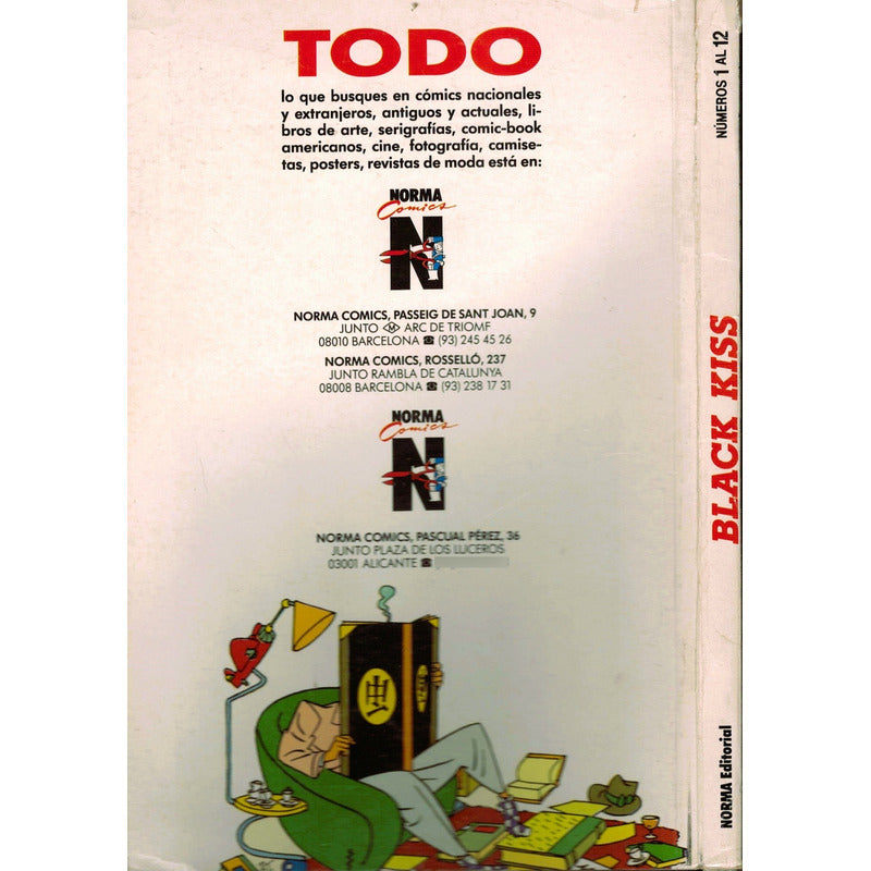 Black Kiss [1 Al 12]. Howard Chaykin, Norma Ed., 1990 Comic