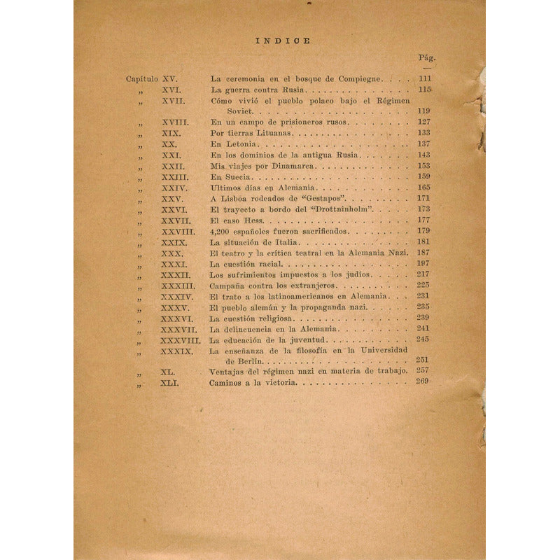 Cruces Y Alambradas. Jose Calero, Mexico 1942 (autografo)