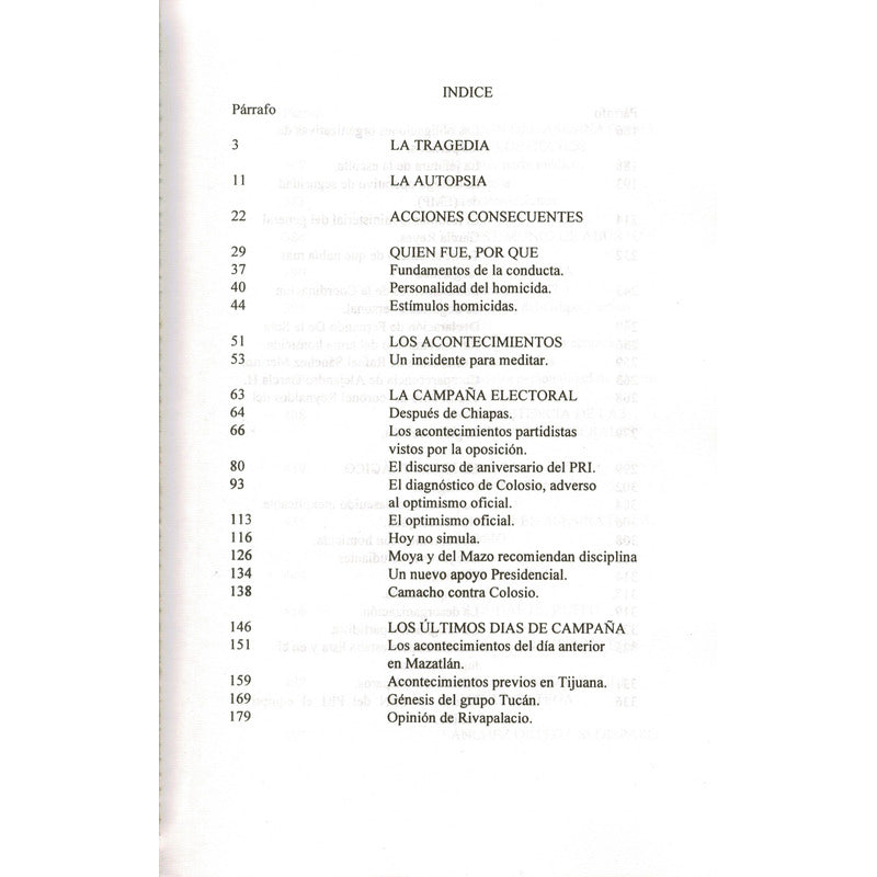 Cronica Analisis De Un Magnicidio Eduardo Muriel Mexico 1994