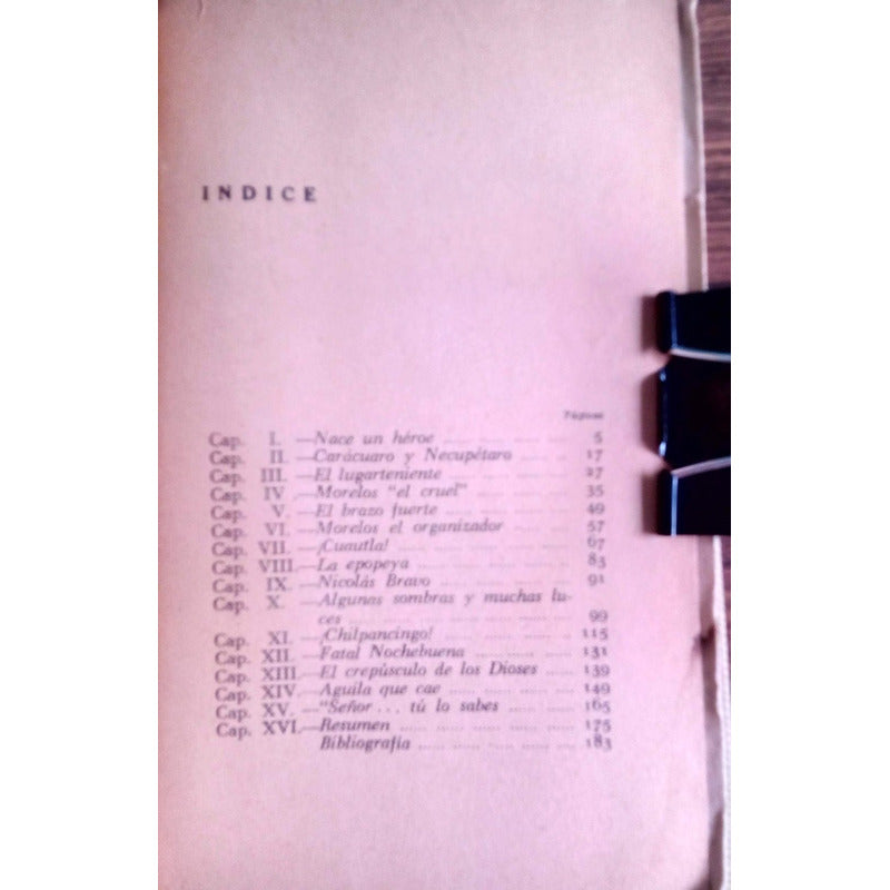 Morelos, Genio Miilitar Independendencia. F L Urquizo 1945