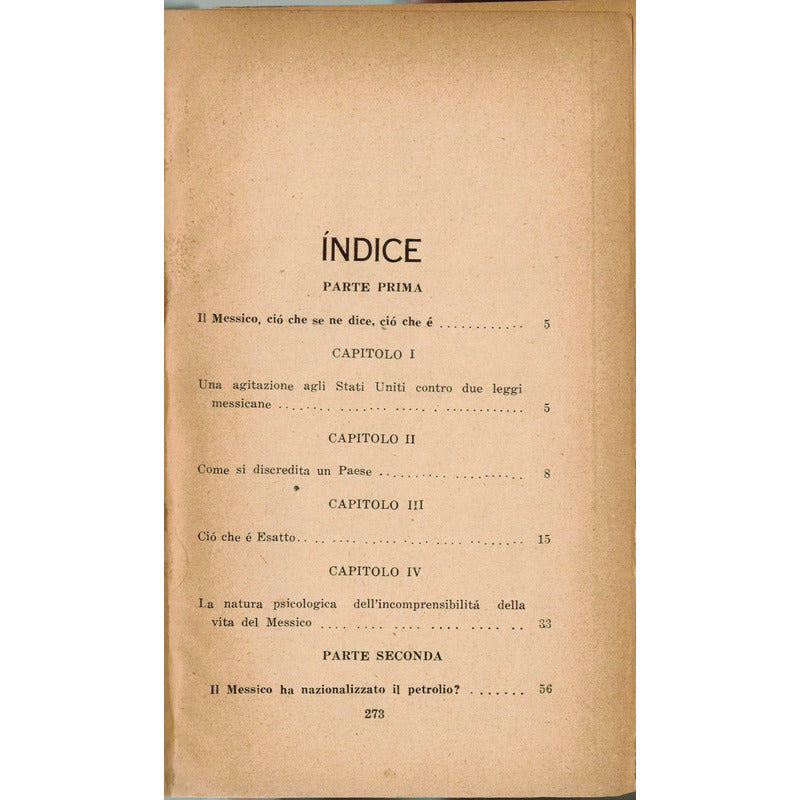Un Inchiesta Al Messico. Mexico 1926 [normative Petrolio]