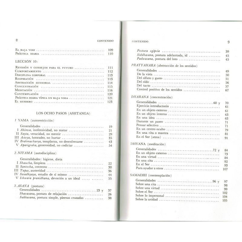 Curso Practico Raja Yoga. Slater, Mexico 2001