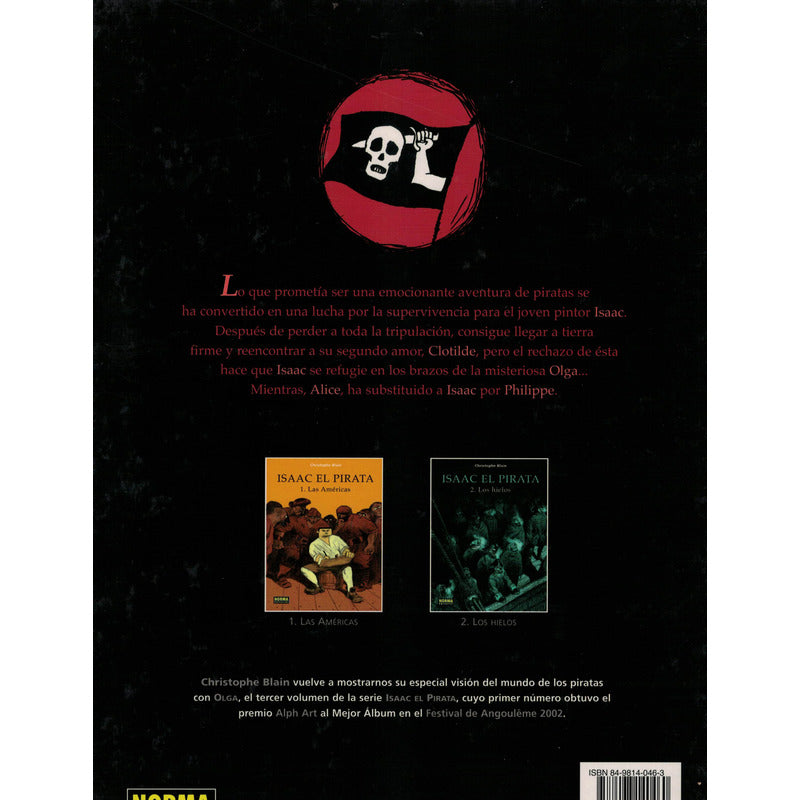 Isaac El Pirata (5vol). Christophe Blain, 2007 B D Ilustrado