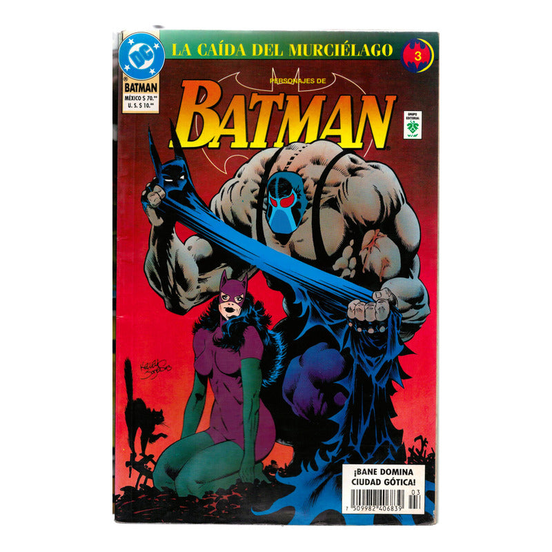 Batman: La Caida Del Murcielago 3, Editorial Vid 2003
