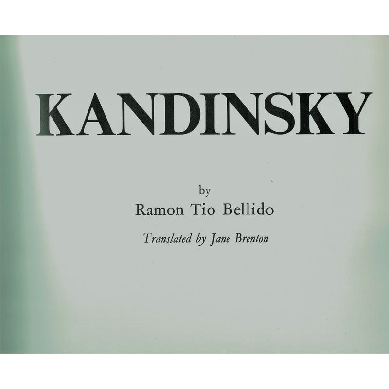 Kandinsky -masterworks-. Bellido, Portland House 1986