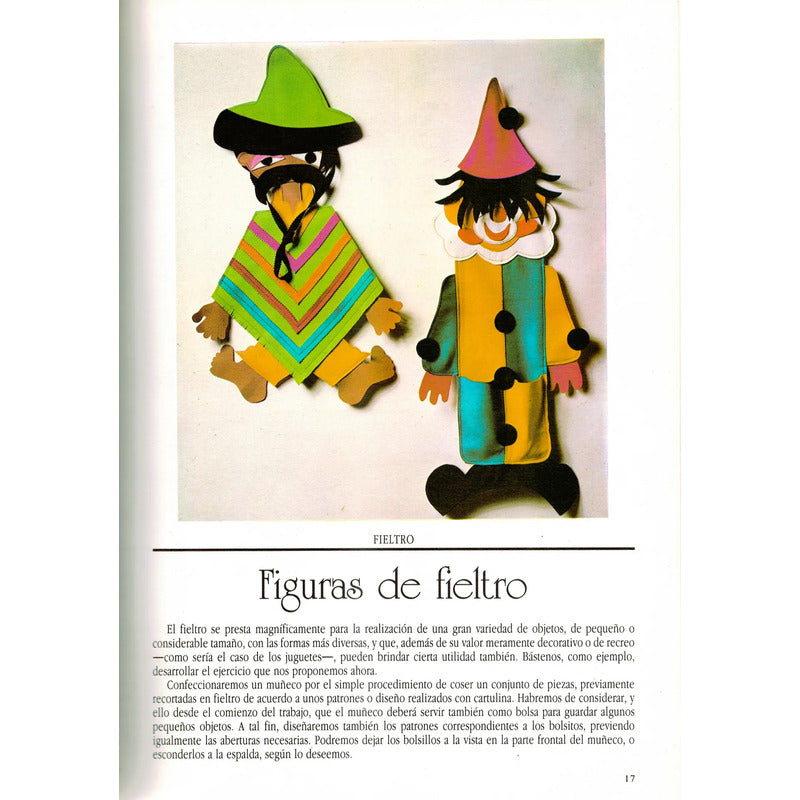 Escuela De Artesanias: Tapiz. Fieltro, España 1989