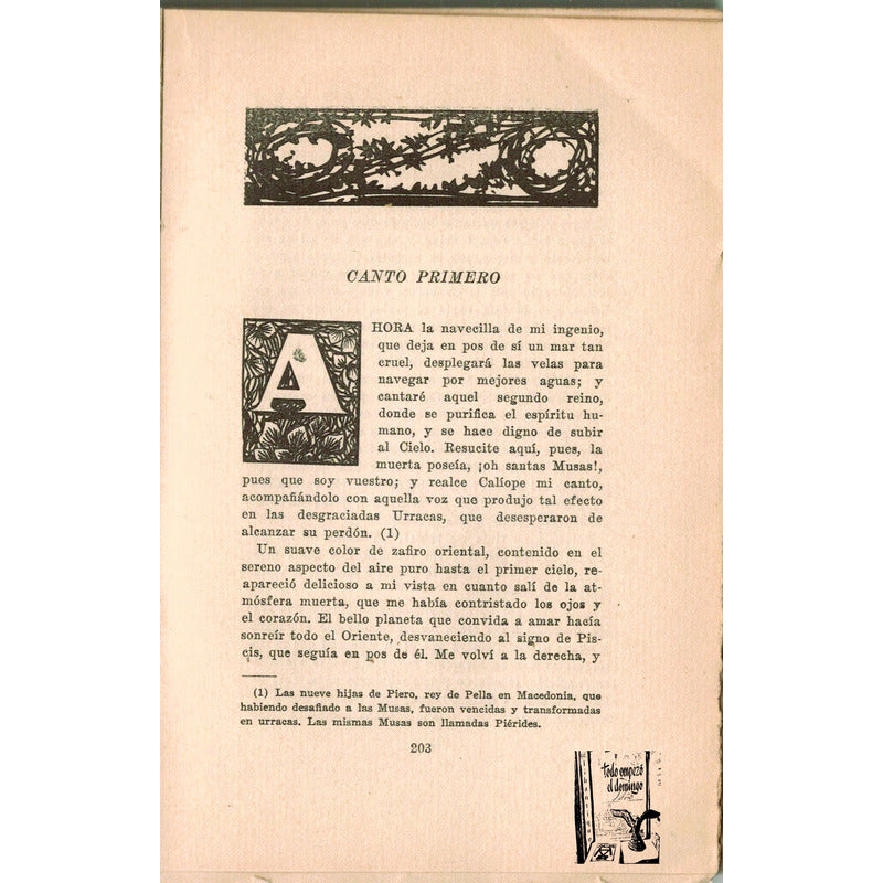 Divina Comedia. Dante Alighieri, Mexico 1921