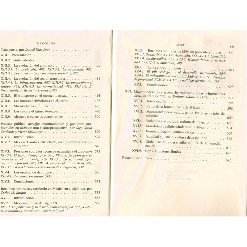 Mexico 2030 Nuevo Siglo, Pais. Julio A Millan, Mexico 2001