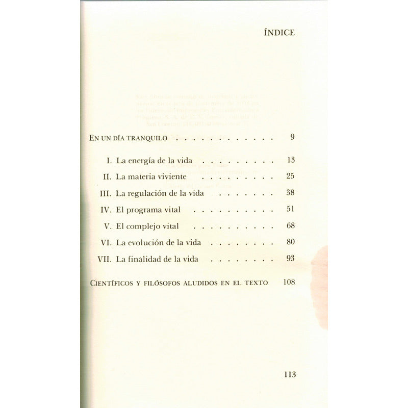 De La Vida De Las Plantas... Rojas Garcidueñas, Mexico 1998